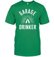 Garage Drinker Shirt Unisex Long Sleeve Classic Tee