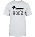 2002 Retro Vintage Birth Year Blast Unisex Short Sleeve Classic Tee