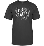 Hello Fall Shirt – Welcome the Coziest Season Unisex Short Sleeve Classic Tee