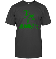 King of Shenanigans St Patrick's Day Shirt Unisex Short Sleeve Classic Tee