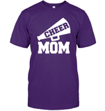 Cheer Mom With Megaphone Unisex Short Sleeve Classic Tee