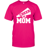 Cheer Mom With Megaphone Unisex Short Sleeve Classic Tee