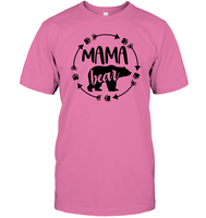 Mama Bear Family Shirt Unisex Short Sleeve Classic Tee