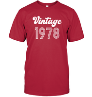 1978 Retro Vintage Birth Year Blast Unisex Short Sleeve Classic Tee