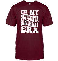 In My Sixteenth Birthday Era Birthday Shirt Unisex Short Sleeve Classic Tee