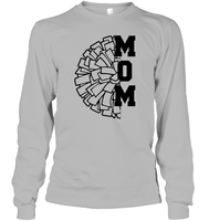 Cheer Mom With Pom Pom Unisex Long Sleeve Classic Tee