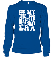 In My Twelfth Birthday Era Birthday Shirt Unisex Long Sleeve Classic Tee