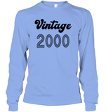 2000 Retro Vintage Birth Year Blast Unisex Long Sleeve Classic Tee