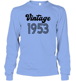 1953 Retro Vintage Birth Year Blast Unisex Long Sleeve Classic Tee