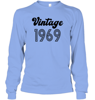 1969 Retro Vintage Birth Year Blast Unisex Long Sleeve Classic Tee