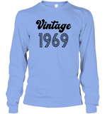 1969 Retro Vintage Birth Year Blast Unisex Long Sleeve Classic Tee