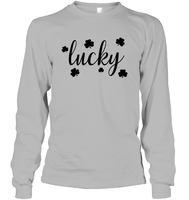 Lucky St Patrick's Day Shirt Unisex Long Sleeve Classic Tee