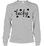 Lucky St Patrick's Day Shirt Unisex Long Sleeve Classic Tee