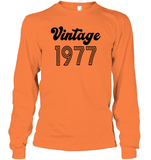 1977 Retro Vintage Birth Year Blast Unisex Long Sleeve Classic Tee