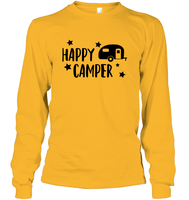 Happy Camper Unisex Long Sleeve Classic Tee