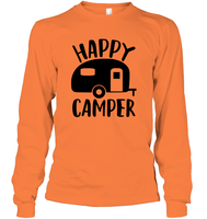 Happy Camper Unisex Long Sleeve Classic Tee