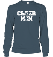 Cheer Mom With Cheerleader Unisex Long Sleeve Classic Tee