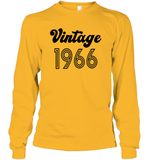 1966 Retro Vintage Birth Year Blast Unisex Long Sleeve Classic Tee