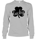 Lucky St Patrick's Day Shirt Unisex Long Sleeve Classic Tee