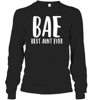 BAE Best Aunt Ever Family Shirt Unisex Long Sleeve Classic Tee
