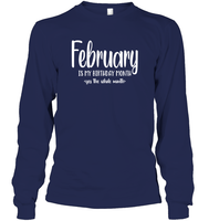 February Birthday Month Unisex Long Sleeve Classic Tee