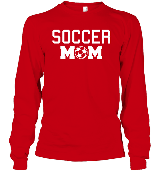 Soccer Mom Sports Shirt Unisex Long Sleeve Classic Tee