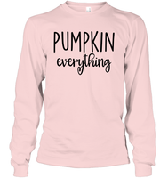 Pumpkin Everything Shirt – Embrace the Fall Flavor Unisex Long Sleeve Classic Tee