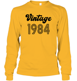 1984 Retro Vintage Birth Year Blast Unisex Long Sleeve Classic Tee