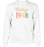 1948 Retro Vintage Birth Year Blast Unisex Shirt, Long Sleeve, Hoodie, Sweatshirt