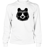 Cool Grizzly Bear Shirt Unisex Long Sleeve Classic Tee