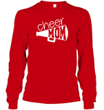 Cheer Mom With Megaphone Unisex Long Sleeve Classic Tee