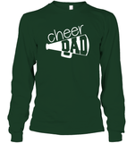 Cheer Dad With Megaphone Unisex Long Sleeve Classic Tee