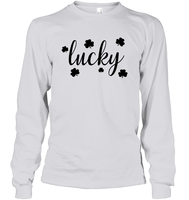 Lucky St Patrick's Day Shirt Unisex Long Sleeve Classic Tee