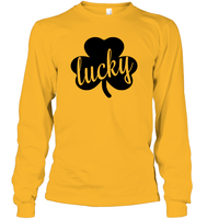 Lucky St Patrick's Day Shirt Unisex Long Sleeve Classic Tee