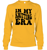 In My Knitting Era Unisex Long Sleeve Classic Tee