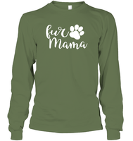 Fur Mama Pet Shirt Unisex Long Sleeve Classic Tee
