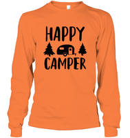 Happy Camper Unisex Long Sleeve Classic Tee
