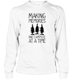 Making Memories One Campsite At A Time Unisex Long Sleeve Classic Tee