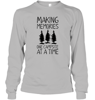 Making Memories One Campsite At A Time Unisex Long Sleeve Classic Tee