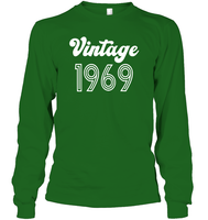 1969 Retro Vintage Birth Year Blast Unisex Long Sleeve Classic Tee