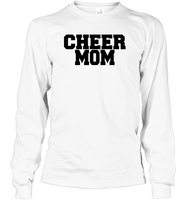 Cheer Mom T Shirt Unisex Long Sleeve Classic Tee
