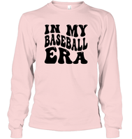 In My Baseball Era Sports Shirt Unisex Long Sleeve Classic Tee