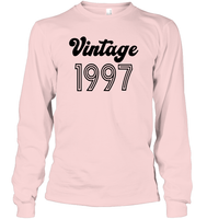 1997 Retro Vintage Birth Year Blast Unisex Long Sleeve Classic Tee