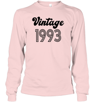 1993 Retro Vintage Birth Year Blast Unisex Long Sleeve Classic Tee