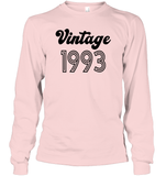 1993 Retro Vintage Birth Year Blast Unisex Long Sleeve Classic Tee