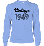 1949 Retro Vintage Birth Year Blast Unisex Long Sleeve Classic Tee