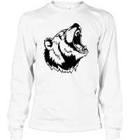 Angry Bear Shirt Unisex Long Sleeve Classic Tee