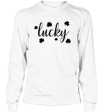 Lucky St Patrick's Day Shirt Unisex Long Sleeve Classic Tee