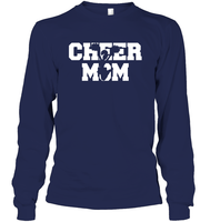 Cheer Mom With Cheerleader Unisex Long Sleeve Classic Tee