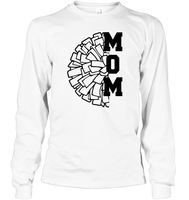 Cheer Mom With Pom Pom Unisex Long Sleeve Classic Tee